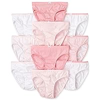 The Children's Place Girls' Cotton Brief Underwear Variety Pack
