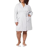 Amazon Essentials Women's Lightweight Waffle Mid-Length Robe (Available in Plus Size)