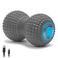 Fitness and Recovery Dual Ball Vibration Massage Roller, Versatile Muscle Roller, Releases Muscle Tension and Soreness, Massager for Body Pain Relief, Includes Type-C Charging Cable