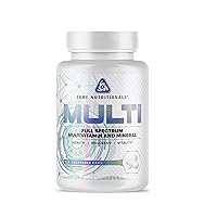Core Nutritionals Platinum Multi Full Spectrum Multivitamin with Essential Minerals and Antioxidants for Optimum Health 120 caps