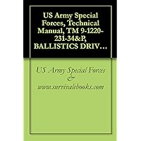 US Army Special Forces, Technical Manual, TM 9-1220-231-34&P, BALLISTICS DRIVE: M15, (1220-00-071-5330), 1983