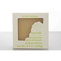 Bannik Exotic Woods Natural Soap Bar