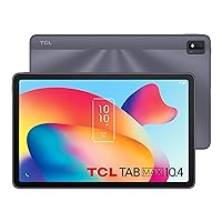 TCL TABMAX 10.4 Tablet, 10.36 Inches, 2000 x 1200 FHD Display, Android 11, Main Unit, 16.6 oz (470 g), RAM 6GB/ROM256GB, Space Gray