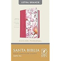 Santa Biblia NTV, Edición personal, letra grande (SentiPiel, Rosa, Letra Roja) (Spanish Edition) Santa Biblia NTV, Edición personal, letra grande (SentiPiel, Rosa, Letra Roja) (Spanish Edition) Imitation Leather