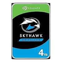 Seagate Skyhawk 4TB Video Internal Hard Drive HDD – 3.5 Inch SATA 6Gb/s 64MB Cache for DVR NVR Security Camera System with Drive Health Management and in-House Rescue Services (ST4000VXZ16/016)