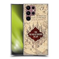 Head Case Designs Officially Licensed Harry Potter The Marauder's Map Prisoner of Azkaban II Soft Gel Case Compatible with Samsung Galaxy S22 Ultra 5G