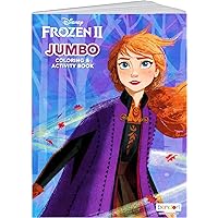 Disney Coloring Book Frozen 2 Arts Crafts Coloring, Painting Gift Set, Perforated Paper - Healthy Educational Play, for Kids Girls Boys Toddlers