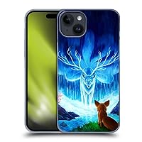 Head Case Designs Officially Licensed Jonas JoJoesArt Jödicke Wisdom Wildlife Hard Back Case Compatible with Apple iPhone 15 Plus