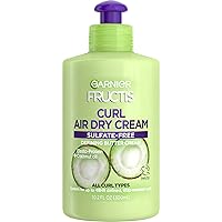 Garnier Hair Care Fructis Curl Nourish Shampoo, Conditioner, and Butter Cream Leave In Conditioner, For 24 Hour Frizz Control, Intense Moisture for Smoother, Frizz-Resistant Curls