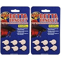 Zoo Med Laboratories AZMBB7 Betta Banquet Blocks (Pack of 2)