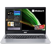 Acer Aspire 5 15.6-inch FHD(1920x1080) IPS Laptop | AMD 6-Core Ryzen 5 5500U Processor | Backlit Key | WiFi 6 | RJ-45 | 24GB DDR4 Memery | 1TB SSD+1TB HDD Storage | Win11 Pro