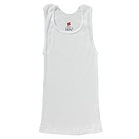 Hanes Boys' 5 Pack Ultimate ComfortSoft Tank (White Tagless Tanks, X Large (126-146) LBS)