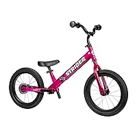 Strider 14x - Balance Bike for Kids 3 to 7 Years - Includes Custom Grips, Padded Seat, Performance Footrest & All-Purpose Tires - Easy Assembly & Adjustments