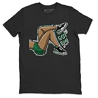 Got Em Legs 3 Pine Green Design Sneaker Matching Tee Shirt