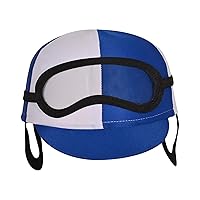 Beistle Jockey Hat Helmet for Horse Racing Decorations, Equestrian Sports Theme Party Accessories, Photo Booth Props