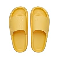 flip flop,All Seasons Home Couple Slippers for Women and Men Bathing Non-Slip Thick-Soled Slides Indoor Trendy