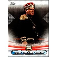 2019 Topps Monday Night Raw WWE Legends of Raw Wrestling #LR-6 Jerry The King Lawler Official World Wrestling Entertainment Trading Card