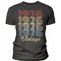 48th Birthday Gift Shirt for Men - Vintage 1976 Retro Birthday - 004-48th Birthday Gift