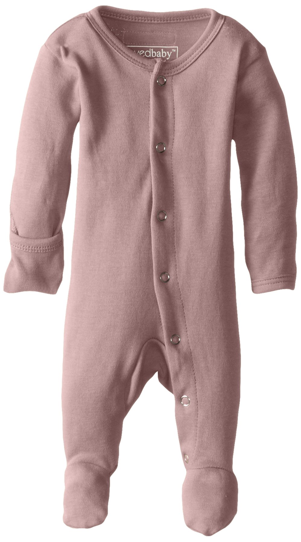L'ovedbaby baby-girls Unisex-baby Organic Cotton Footed Overall