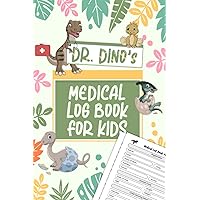 Medical Log Book For Kids: Medical Records Planner For Children 121 Pages 6 x 9 Inches Health Log Book : Vaccination, Medications, Doctor Appointments