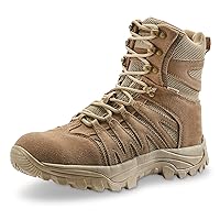 HQ ISSUE Tactical Boots for Men Waterproof Shoes in Coyote Brown for Hiking Canyon