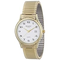 Regent Men's Quartz Watch 11300019 with Metal Strap