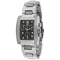 Men's 979BK Stainless Steel Chronograph Watch