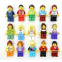 5 New Lego Random Female Minifigures - Women, Girls Minifigs