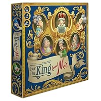 IELLO: for The King (and Me), Strategy Board Game, A Comical Theme That The Whole Family Will Love, Auction and Collection Mechanics, for Ages 10 and Up
