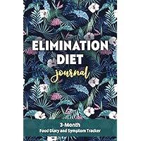 Elimination Diet Journal: 3-Month Food Diary and Symptom Tracker in 6”x 9” size | Tropical Elimination Diet Journal: 3-Month Food Diary and Symptom Tracker in 6”x 9” size | Tropical Paperback