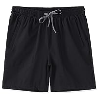 Men's Athletic Quick Dry Slim Fit 4 Way Stretch Zip Pockets Gym Hiking Active Shorts