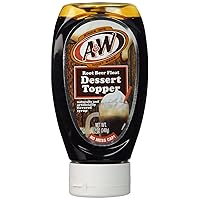 Dessert Topper; A&W Root Beer, 12 Ounce (Pack of 2)