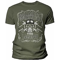 Grandpa The Man The Myth The Legend - Grandpa Shirt for Men - Soft Modern Fit