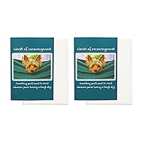 Blue Mountain Arts Encouragement Card 2-Pack—Words of Encouragement and Inspiration for Anyone Who Is Going Through a Hard Time