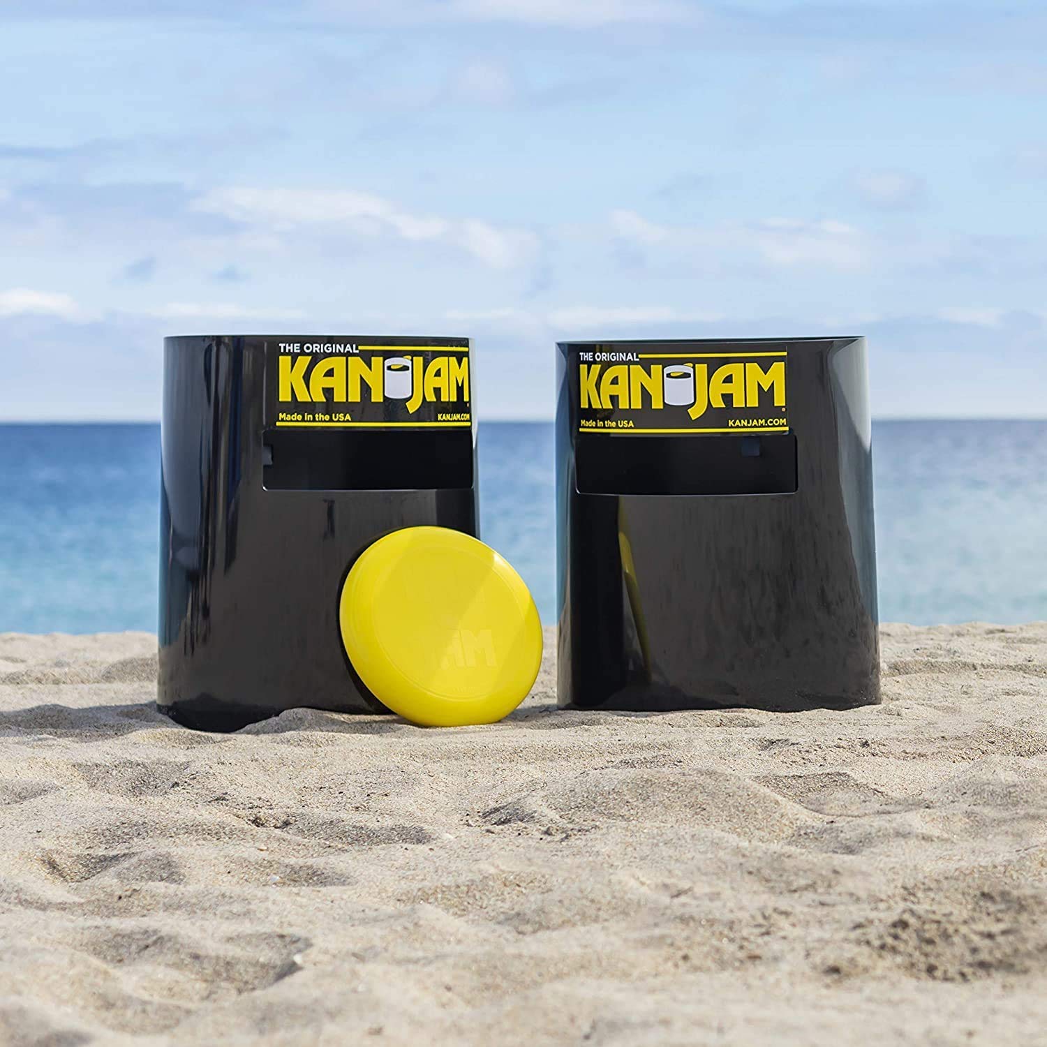 Kan Jam Disc Toss Game - American Made Outdoor Game for The Backyard, Beach, Park, Tailgates - Original, Illuminate, Pro, Travel Edition, and Carry Bag Only