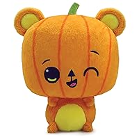 GUND Drops, Jack Paws, Expressive Holiday Stuffed Animal Soft Plush Pet, Halloween Pumpkin Bear, 6”