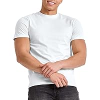 Hanes Big, Originals Lightweight Cotton Tee, Crewneck T-Shirt for Men, Available in Tall