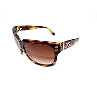 Dolce&Gabbana DG4029 - 677/13 Sunglasses Havana w/ Brown Gradient Lens 60mm