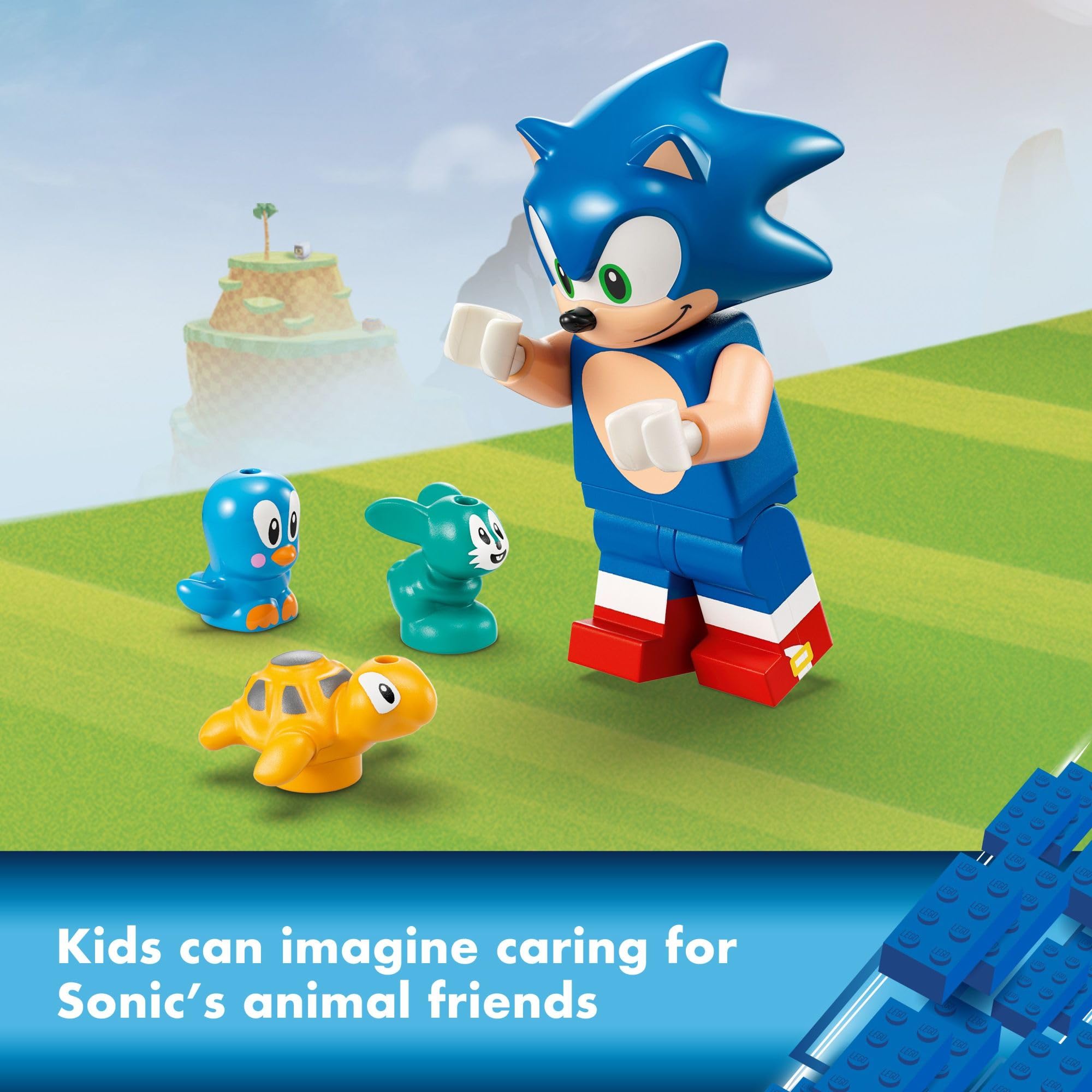 LEGO Sonic The Hedgehog Sonic vs. Dr. Eggman’s Death Egg Robot 76993 Building Toy for Sonic Fans and 8 Year Old Gamers, Includes Speed Sphere and Launcher Plus 6 Sonic Figures for Creative Role Play