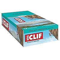CLIF BAR Protein Energy Bar, Cool Mint Chocolate, With Caffeine, 2.4 Ounce (Pack of 1)