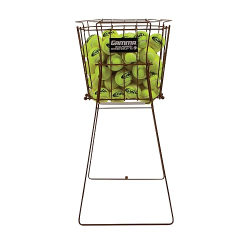 GAMMA Tennis Ball Hopper, Tennis Hopper for Easy Pick Up, Carrying, and Storage, Durable, Convenient, Heavy-Duty Construction in Multiple Sizes and Colors