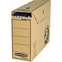 Bankers Box Earth Series 4473502 Suspension File, 265 x 322 mm, Brown/Green