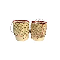 (Pack of 2) Bamboo Sticky Rice Box 3