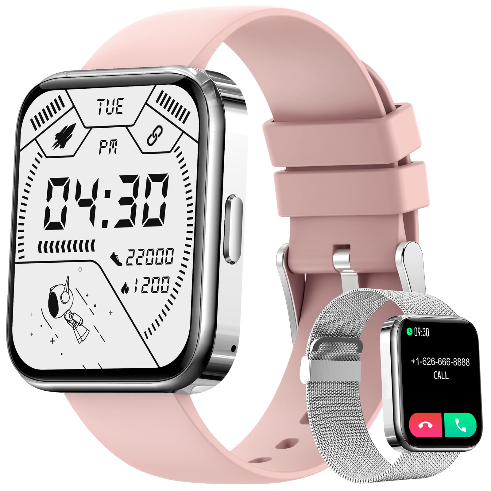 LIGE Smart Watch for Women with Call Receive/Dial, 1.69