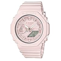 Casio GMA/GM-S2100 Series Mid-Size Model Wristwatch, babypink, watch