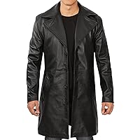 Blingsoul Leather Car Coats For Men - Black/Brown Real Leather Jacket Men