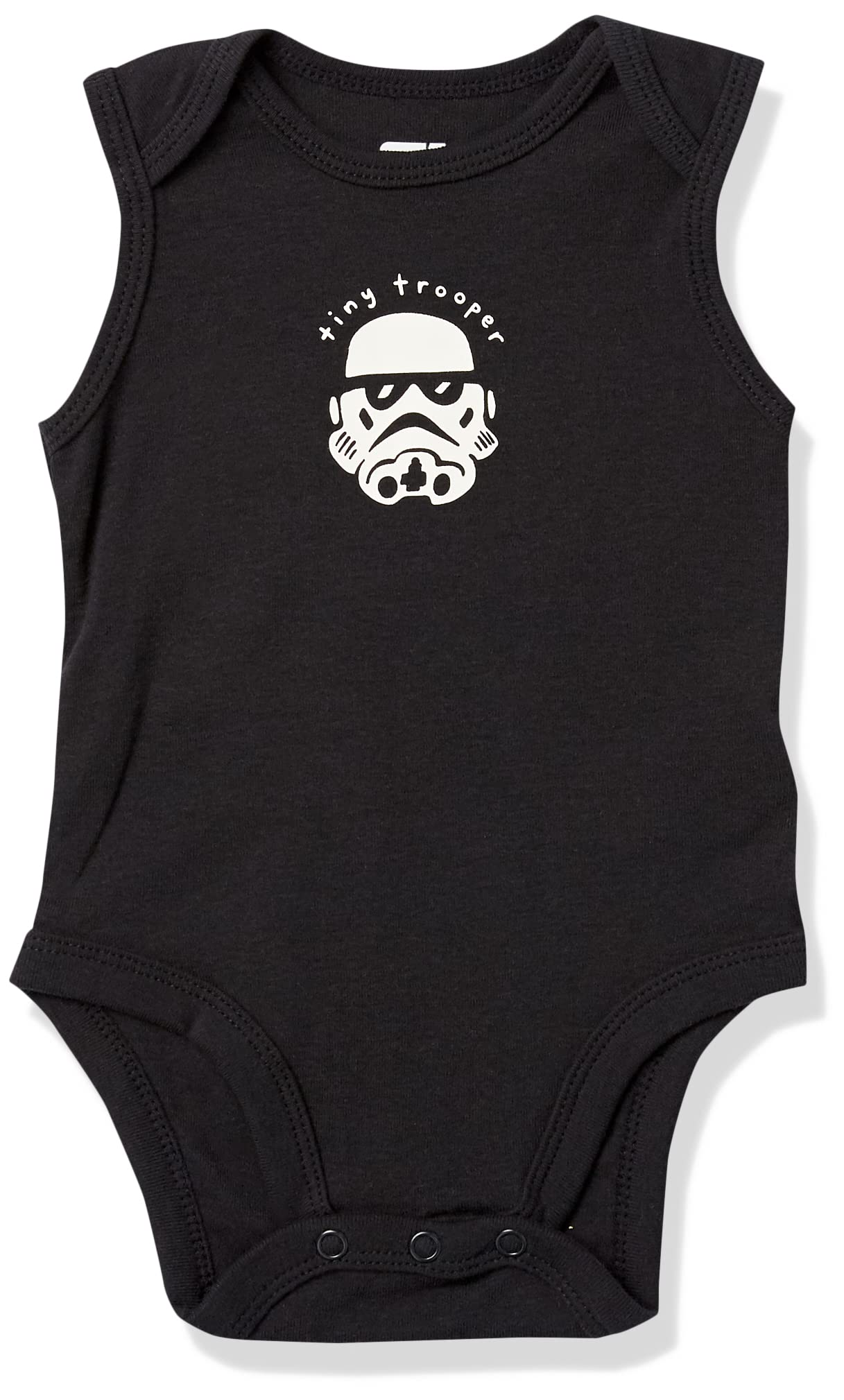 Amazon Essentials Disney | Marvel | Star Wars Unisex Babies' Sleeveless Bodysuits, Pack of 6