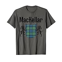 MacKellar Clan Scottish Name Coat Of Arms Tartan T-Shirt