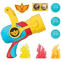 Bo’s Training Kit, Projectile Launcher with 3 Water-Styled Balls and 3 Targets, Kids Toys for Boys and Girls Ages 3+