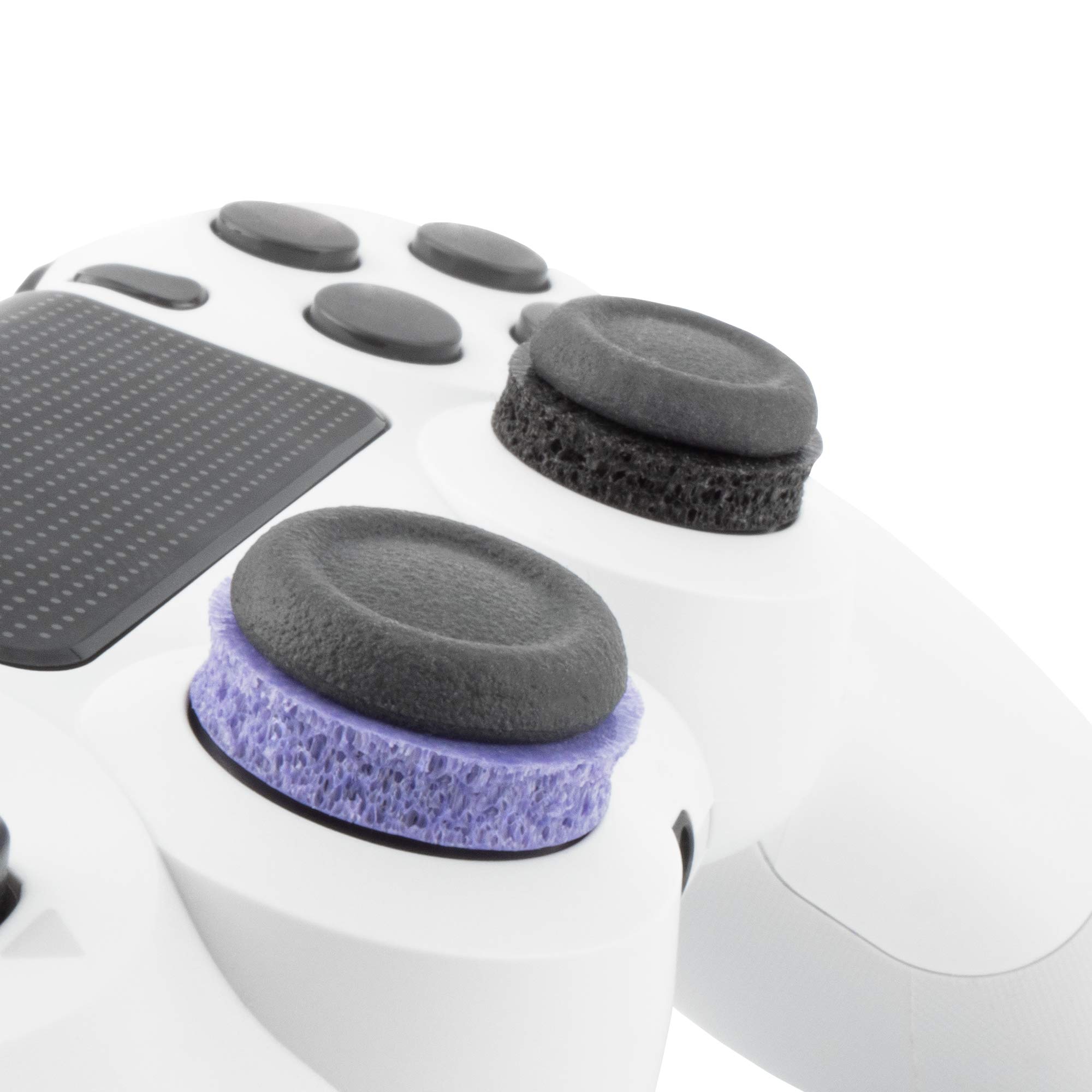KontrolFreek Precision Rings | Aim Assist Motion Control for PlayStation 4 (PS4), Xbox One, Switch Pro & Scuf Controller (Black/Purple)